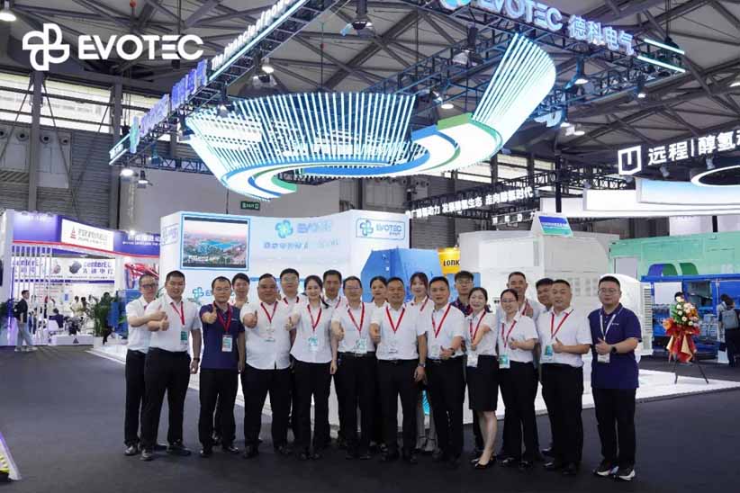 閃耀上海 智造未來(lái) | 德科電氣5000KW高壓發(fā)電機(jī)驚艷亮相上海動(dòng)力展！